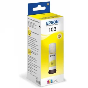 Bouteille d’encre Epson 103 Original – Jaune – C13T00S44A