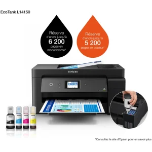 Imprimante à Reservoirs Epson EcoTank L14150 A3 – Multifonction et Rechargeables – C11CH96403