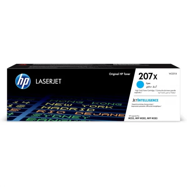 Toner Hp 207X d’origine – Cyan – W2211X