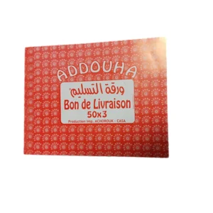 Bon de Livraison 3 Souches ADDOUHA, Bon de livraison