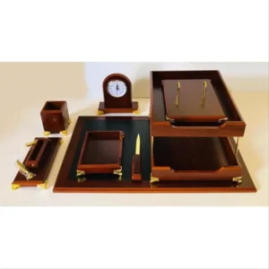 Ensemble de Bureau en Bois – 8 Pièces Élégantes et Durables