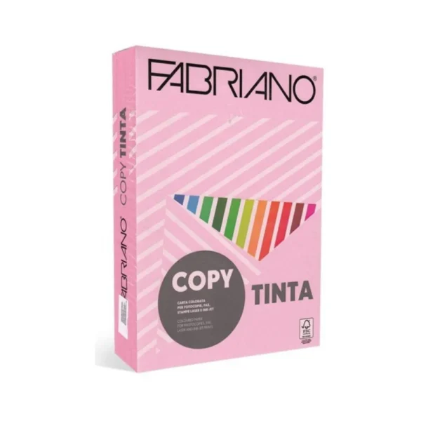 Papier A4 Couleur Pastel Bordeaux FABRIANO, 80 g/m²