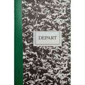Registre Départ, Format A4, Suivi des départs de personnel