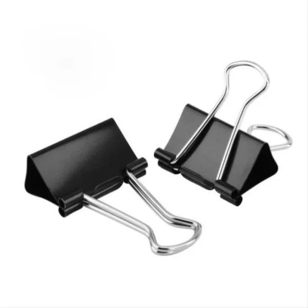 Pince à clip 25mm DELI – Utilisation bureau et classeur