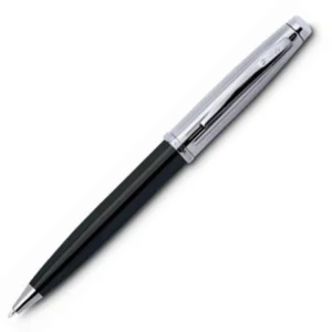Stylo à Bille SCRIKSS Oscar 39 – Chrome Noir Élégant