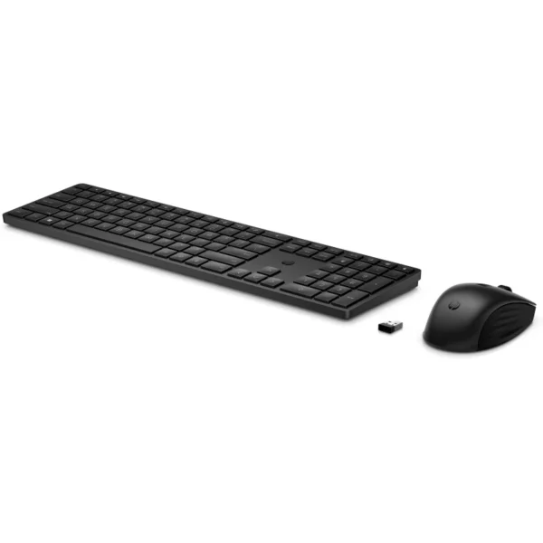 Combo clavier/souris sans fil Hp FR - Blanc - 4R016AA