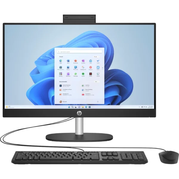 Hp AIO 24" i5 8Go 512Go SSD W11H Tactile, Noir - AIO - B94P3EA