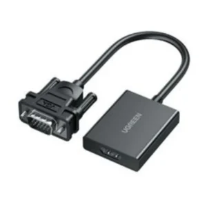 Adaptateur UGREEN VGA mâle vers HDMI femelle avec audio (50945) - Achat en ligne au Maroc