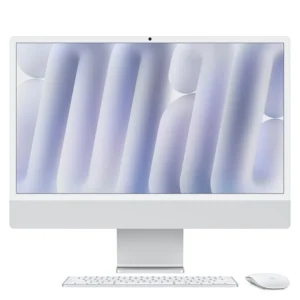 Apple iMac 24″ M4 Retina 4.5K – 16 Go RAM – 256 Go SSD – Argent (MWUC3FN/A) - Achat en ligne au Maroc