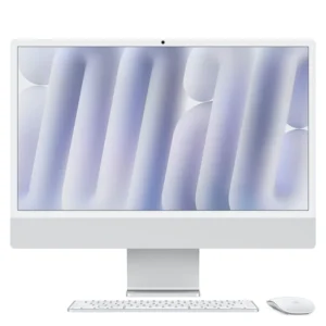 Apple iMac 24″ M4 Retina 4.5K – 16 Go RAM – 512 Go SSD – Argent (MWUV3FN/A) - Achat en ligne au Maroc