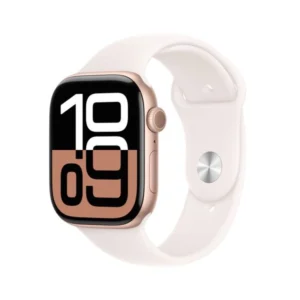 Apple Watch Series 10 GPS avec bracelet sport Light Blush S/M (MWWH3QA/A) - Achat en ligne au Maroc