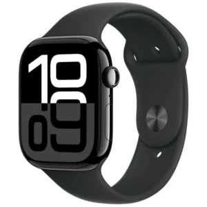 Apple Watch Series 10 GPS avec bracelet sport noir M/L (MWWQ3QA/A) - Achat en ligne au Maroc