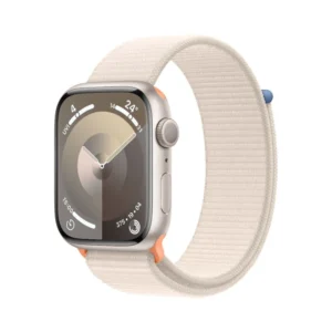 Apple Watch Series 9 GPS avec boucle sport starlight (MR983QF/A) - Achat en ligne au Maroc