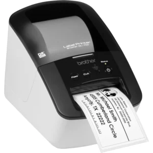 Imprimante d’étiquettes Brother thermique directe 300×300 DPI (QL-700) - Achat en ligne au Maroc