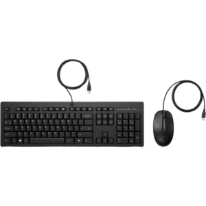 Pack clavier et souris filaire HP 225 G2 – Connexion USB (AX2Y7AA) - Achat en ligne au Maroc