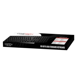 Clavier USB filaire AZERTY Casitech Français et Arabe (CASICLAV-502) - Achat en ligne au Maroc
