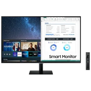Écran Samsung 32″ Smart 4K UHD – Design borderless 60Hz (LS32FM700UUXEN) - Achat en ligne au Maroc
