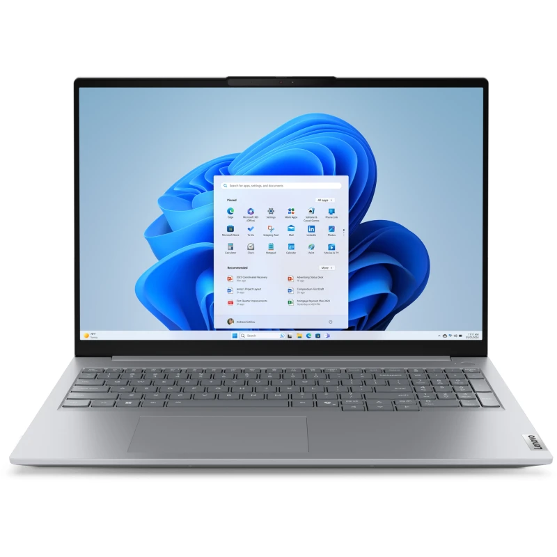 Ordinateur portable Lenovo ThinkBook 16-IAL Intel Ultra 7-255H 16″ WUXGA Gris (21SK001MTP) - Achat en ligne au Maroc