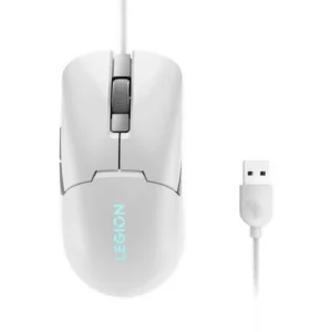 Souris Gaming Lenovo Legion M300s RGB – Édition Glacier White (GY51H47351) - Achat en ligne au Maroc