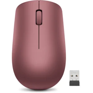 Souris sans fil Lenovo 530 – Coloris rouge cerise avec pile (GY50Z18990) - Achat en ligne au Maroc
