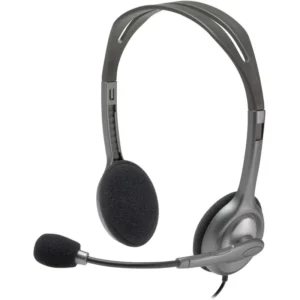 Casque Logitech H110 – Stéréo filaire PC & VoIP (981-000271) - Achat en ligne au Maroc