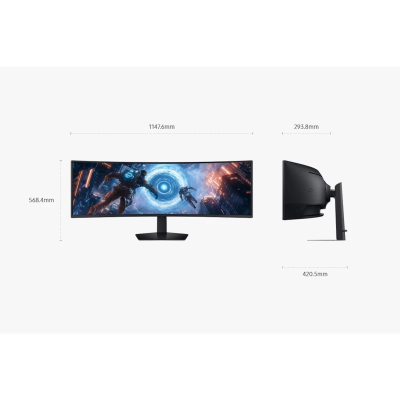 ecran-pc-samsung-49-serie-9-incurve-dqhd-144hz-smart-moniteur-gaming-ls49fg910euxen-prix-et-achat-sur-kapia-maroc-6.webp Écran PC Samsung 49″ Série 9 incurvé DQHD 144Hz Smart – Moniteur Gaming (LS49FG910EUXEN) - Achat en ligne au Maroc