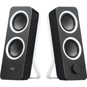Haut-parleurs Logitech Z200 stéréo 3.5mm noir – Enceintes PC (980-000810) - Achat en ligne au Maroc