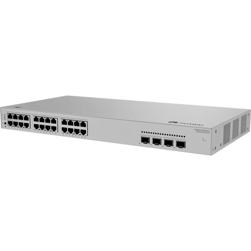 switch-huawei-s220s-24lp4jx-24-ports-poe-195w-2-ports-sfp-10g-98012519-prix-et-achat-sur-kapia-maroc-3.webp Switch Huawei S220S-24LP4JX – 24 ports PoE 195W + 2 ports SFP+ 10G (98012519) - Achat en ligne au Maroc
